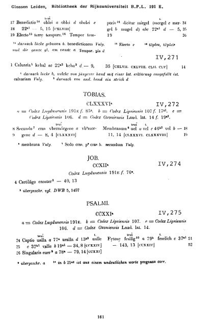 Sammlung aller Glossen des Altsächsischen, 1987