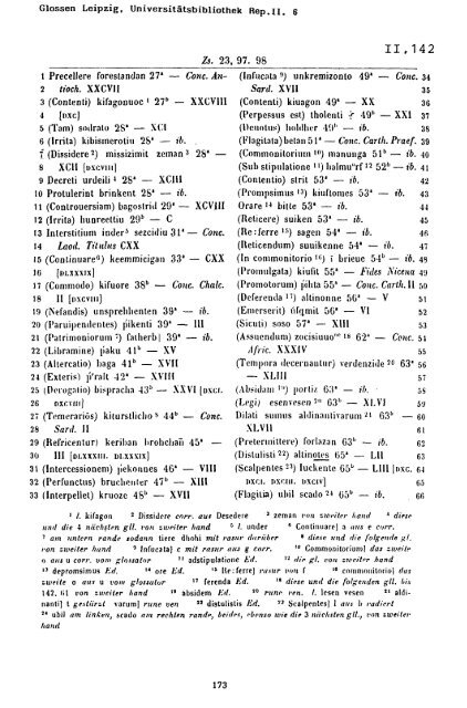 Sammlung aller Glossen des Altsächsischen, 1987