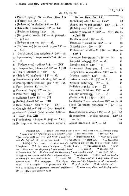 Sammlung aller Glossen des Altsächsischen, 1987