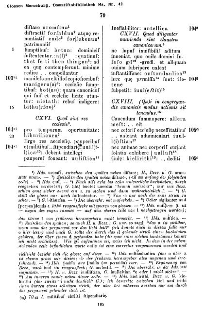 Sammlung aller Glossen des Altsächsischen, 1987