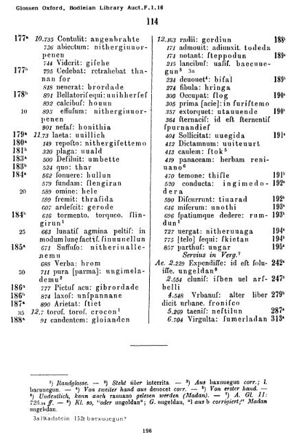 Sammlung aller Glossen des Altsächsischen, 1987