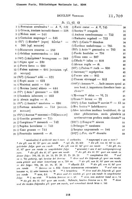 Sammlung aller Glossen des Altsächsischen, 1987