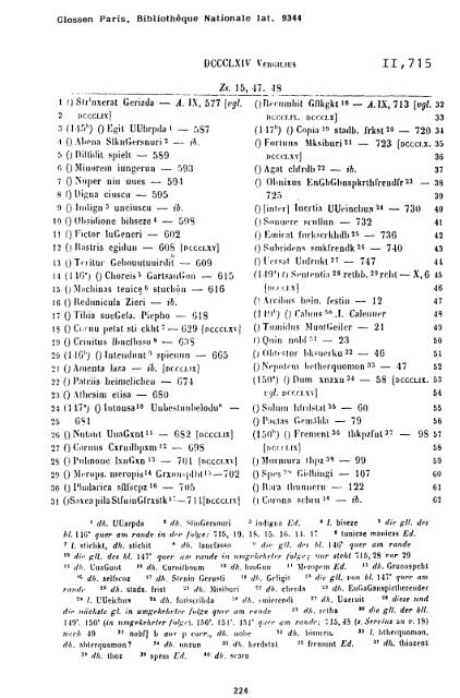 Sammlung aller Glossen des Altsächsischen, 1987