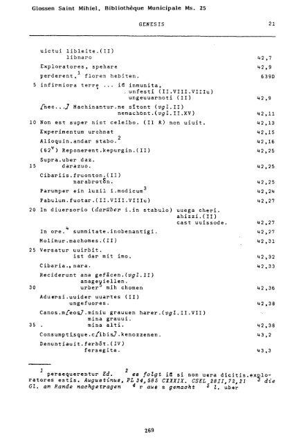 Sammlung aller Glossen des Altsächsischen, 1987