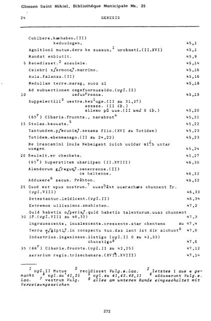 Sammlung aller Glossen des Altsächsischen, 1987