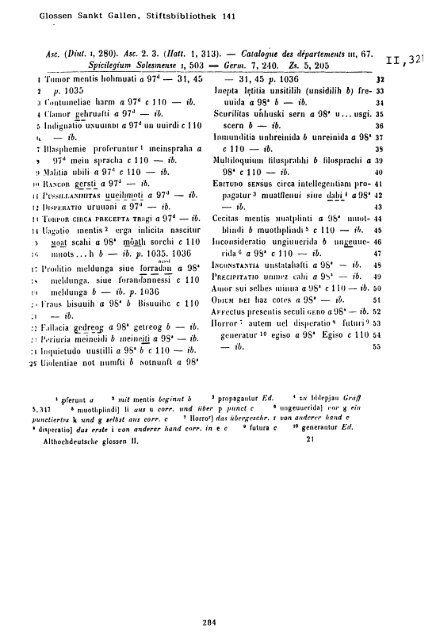 Sammlung aller Glossen des Altsächsischen, 1987