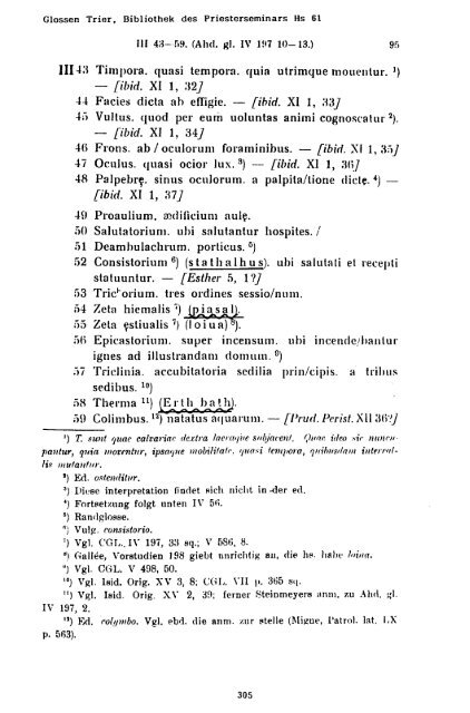 Sammlung aller Glossen des Altsächsischen, 1987