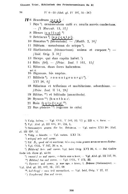 Sammlung aller Glossen des Altsächsischen, 1987