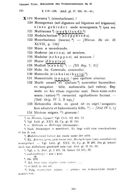 Sammlung aller Glossen des Altsächsischen, 1987