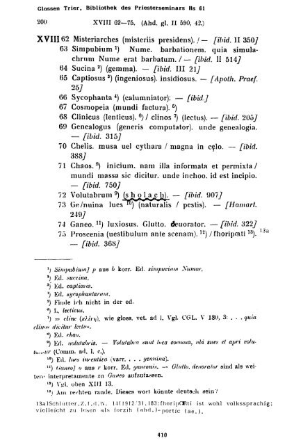 Sammlung aller Glossen des Altsächsischen, 1987