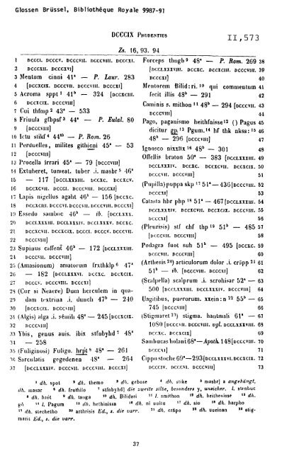 Sammlung aller Glossen des Altsächsischen, 1987