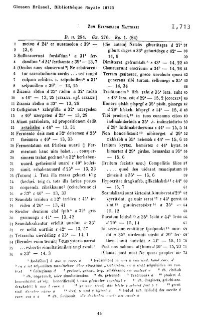 Sammlung aller Glossen des Altsächsischen, 1987