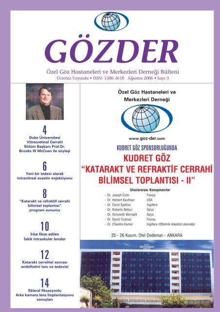 gözder - ÖZEL GÖZ HASTANELERİ ve MERKEZLERİ DERNEĞİ