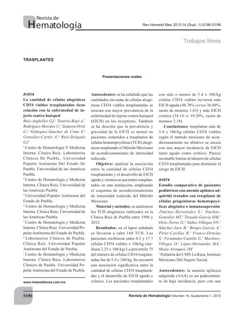 Hematol Supl 1.29 TRASPLANTES.pdf - nietoeditores.com.mx