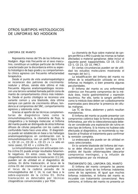 HEMOPATIAS MALIGNAS - Instituto de Oncología Ángel H. Roffo