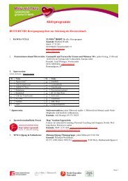 Aktivprogramm Bewegung - Weiz