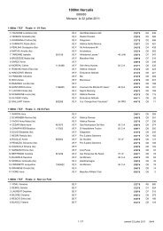 Diamond League meeting Herculis – Montecarlo (MC) - Atletica ...