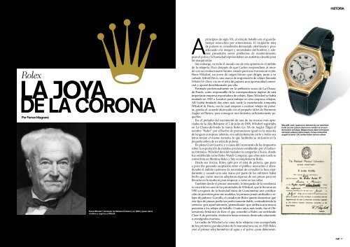 historia de Rolex