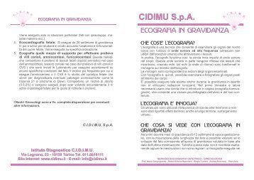 Ecografia Gravidanza - in CiDiMu.it