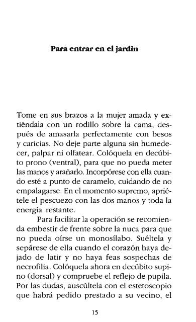 Tome en sus brazos a la mujer amada y ex ... - Punto de Lectura