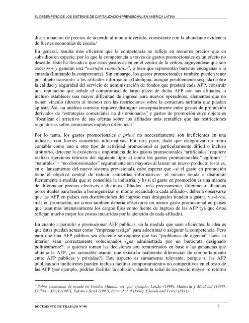 Documento de Trabajo N° 98 Sebastián Auguste y Santiago ... - FIEL