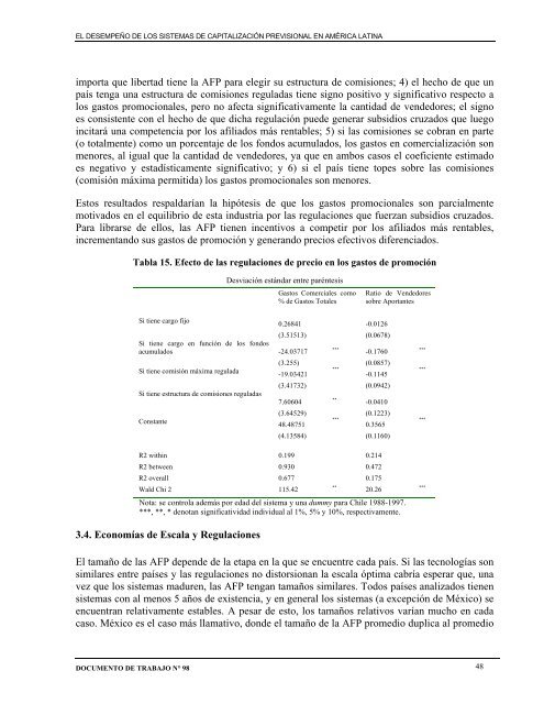 Documento de Trabajo N° 98 Sebastián Auguste y Santiago ... - FIEL