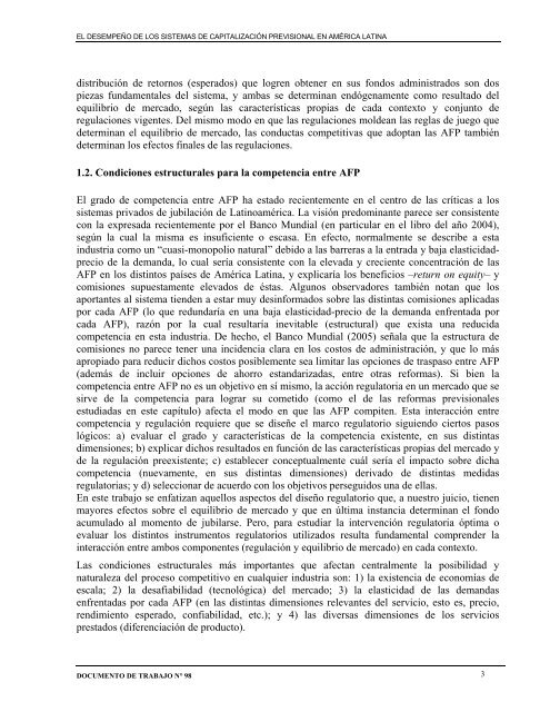 Documento de Trabajo N° 98 Sebastián Auguste y Santiago ... - FIEL