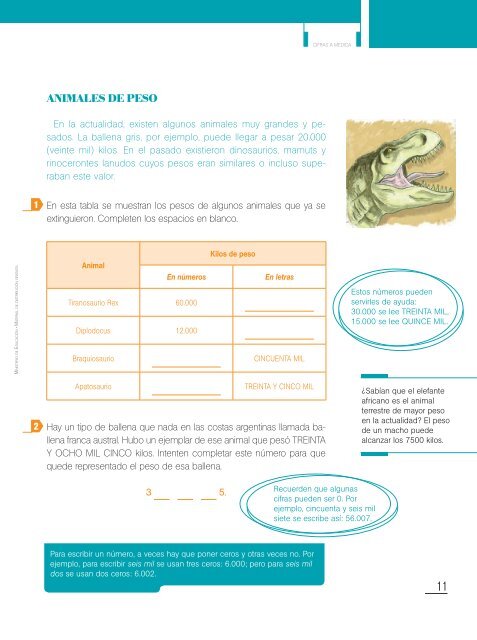 CIFRAS A MEDIDA - Ministerio de Educación