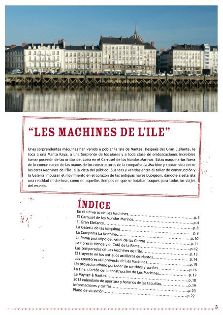 DOSSIER DE PRESSE 2009 - Les Machines de l'île