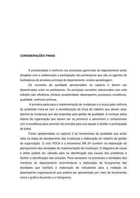 diagnóstico dos processos gerenciais para implementação de ... - UFF