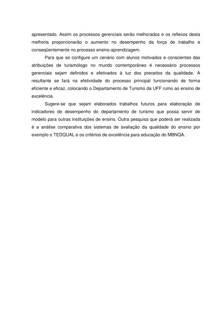 diagnóstico dos processos gerenciais para implementação de ... - UFF