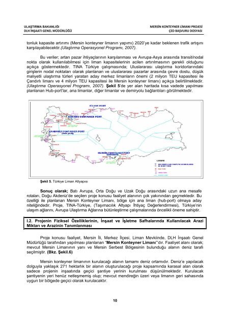 Mersin Konteyner Limanı Projesi - Interport.com.tr