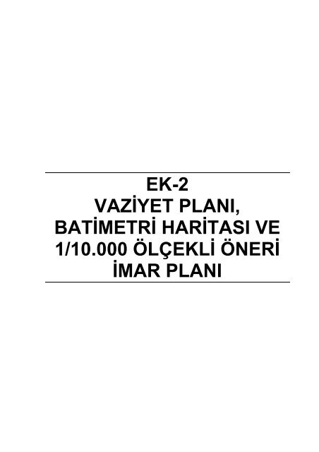 Mersin Konteyner Limanı Projesi - Interport.com.tr