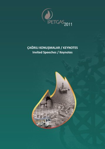 ÇAĞRILI KONUŞMALAR / KEYNOTES Invited Speeches ... - TPJD