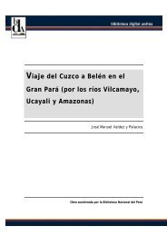 Viaje del Cuzco a Belén en el Gran Pará (por los ríos Vilcamayo ...