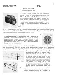 1 Trabajo Práctico º 9 Rotación de cuerpos rígidos 2. - Universidad ...