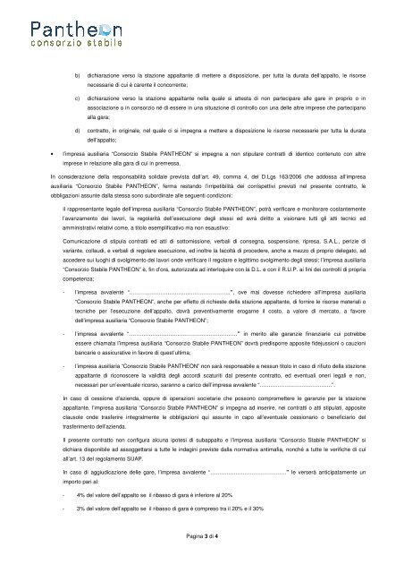 SCARICARE MODELLO CONTRATTO AVVALIMENTO