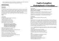 Veglia di preghiera Contemplando il Crocifisso - Parrocchia dei ...