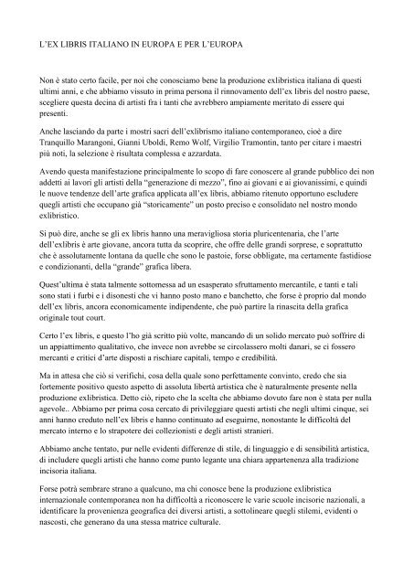 Miscellanea Ex Libris, 2011. PDF 898 KB - Toni Pecoraro