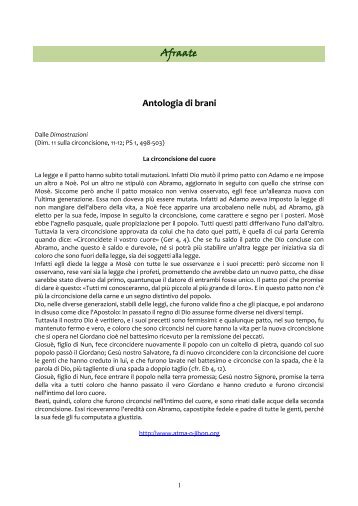 Afraate Antologia di brani