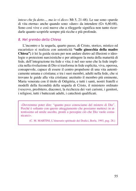 Sussidio per i Ritiri dei Presbiteri - Arcidiocesi di Messina