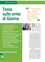 Tonia sulle orme di Gianna - Paola Mancini - Movimento per la Vita