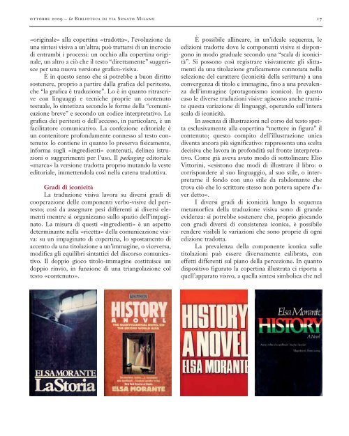 Scarica l'edizione di Ottobre - Biblioteca di via Senato