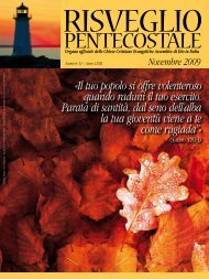 Risveglio Pentecostale - Assemblee di Dio in Italia