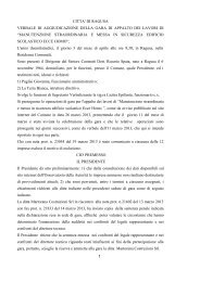 Verbale di aggiudicazione.pdf - Comune di Ragusa