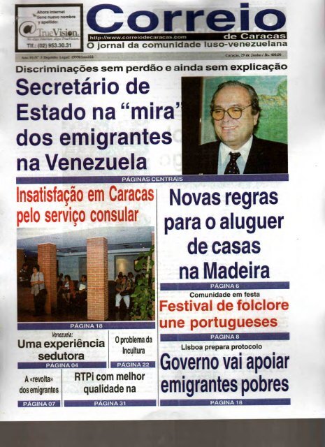 Versão PDF - correio de venezuela