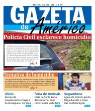 Polícia Civil esclarece homicídio - Gazeta de Américo