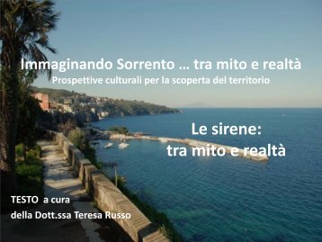 il mito delle sirene: testo - Percorsi Mediali