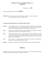 Delibera del 14 Ottobre 2008, N. 1238 [file.pdf] - Asl Carbonia