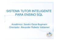 SISTEMA TUTOR INTELIGENTE PARA ENSINO SQL